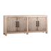 Loon Peak® Sharry 84-Inch Reclaimed Pine 4-Door Sideboard Wood in Brown | 36 H x 84 W x 18 D in | Wayfair 5DFAFEF2830E4B23ABA9EC0A95C8C8C8