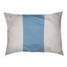 East Urban Home Florida Tribe Outdoor Dog Pillow Metal in White/Blue | Extra large (50" W x 40" D x 7" H) | Wayfair