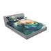 East Urban Home Spiral Anromeda Galaxy w/ Planets Mystical Cosmos Fantasy Sheet Set Microfiber/Polyester | Full | Wayfair