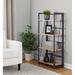 Sand & Stable™ Dylann Etagere Bookcase in Brown | Wayfair 91E81979BA7041BBBAA7F2B81452640D