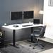 Vivo Electric 63" x 32" Height Adjustable Stand Up Desk (DESK-KIT-2B1B series) Wood/Metal in Black | 25.2 H x 63.1 W x 31.5 D in | Wayfair