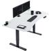 Vivo Electric 63" x 32" Height Adjustable Stand Up Desk (DESK-KIT-2B1B series) Wood/Metal in Black | 25.2 H x 63.1 W x 31.5 D in | Wayfair