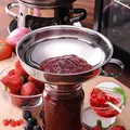 Entonnoir de cuisine en acier inoxydable pour la mise en conserve la confiture les aliments les