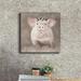 August Grove® Einya Painted Piggy by Lori Deiter Canvas, Solid Wood in Pink | 18 H x 18 W x 0.75 D in | Wayfair F5A301FD42AD4AB7B2BC10AD2C7B412A