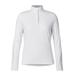 Kerrits Affinity 2.0 Long Sleeve Show Shirt - M - White/Iron Bouquet - Smartpak