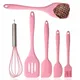 Ustensiles de cuisine en Silicone 5 pièces antiadhésifs poignée en Silicone accessoires