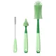 1 Set Bottle Cleaning Brush Soft Silicone Milk Bottle Brush Baby Pacifier Cup Nipple Cleaning