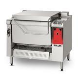 Vulcan VPP28E-480 28 gal. Tilt Skillet - Open Base, Strainer, 480v/3 ph