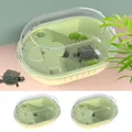 Boîte d'élevage de tortue d'aquarium avec couvercle précieux moratoire paresseux empêche de