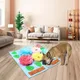 Tapis renifleur pour chien couverture d'entraînement à la recherche de nourriture pour chat jouets