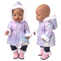 43 cm Doll Clothes Down Jackets Warm Coat for American Girl Doll Accessories Fashion New Baby Born