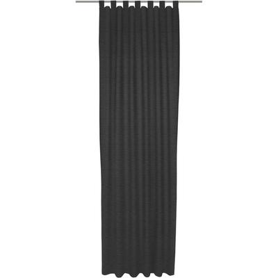 Vorhang WIRTH "Trondheim B", schwarz, B:132cm H:185cm, Polyacryl, Gardinen, nach Maß Image
