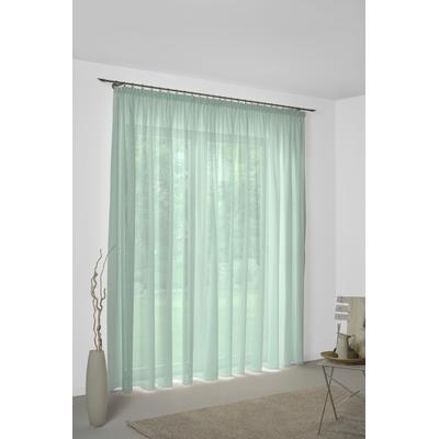 Vorhang WIRTH "Sunday", grün (mint), B:142cm H:175cm, Baumwolle, Polyester, Gardinen, nach Maß Image