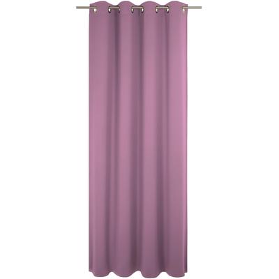 Vorhang WIRTH "Newbury", lila (flieder), B:130cm H:195cm, Baumwolle, Polyester, Gardinen, nach Maß Image
