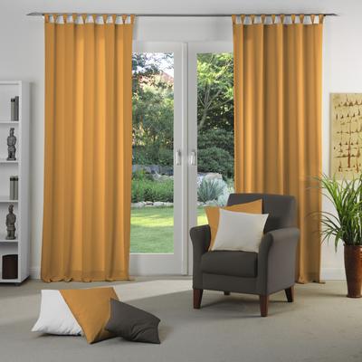 Vorhang WIRTH "Dim out", orange, B:142cm H:175cm, Polyester, Gardinen, nach Maß Image