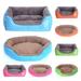 Deluxe Plush Dog Bed Pet Cushion Crate Mat Comfy Kennel Anti-Slip Washable Pad for Small Medium Large Dogsï¼ˆ68*55*16cmï¼‰