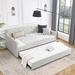 Sofa Bed, Twin Size Daybed with Twin Size Trundle Upholstered Tufted Sofa Bed, Sleeper Sofa