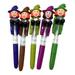 OUNONA Pumpkin Ghost Skeleton Pen Luminous Writing Pen School Office Writing Supplies Halloween Stationery Random Color Random Style