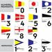 Y H M Number 4 Pennant 5 x 6 Feet Nylon Signal Numeral Flag For Marine Ship Boat Communication Use