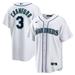 Men's Nike JP Crawford White Seattle Mariners Home Replica Jersey