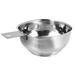 Hemoton 1pc Stainless Steel Square Wide Mouth Funnel Large Diameter Oil Leakage Jam Funnel with Handle Kitchen Gadget for Home Kitchen Restaurant (Silver)