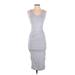 Bishop + Young Casual Dress: Gray Dresses - Women's Size Small