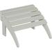 Adirondack Ottoman Patio Footrest 13.5 Inch Folding Footstool For Adirondack Chair (Sand)