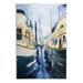 Stupell Industries Marine Harbor Docked Boats Coastal Painting Unframed Art Print Wall Art