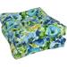 Outdoor 19-Inch Square Chair Cushion 19 X 19 Lesandra Sunblue 4 Count