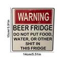 Funny Beer Refrigerator Sticker Sticker Refrigerator Sticker Beer Fridge Stickers Beer Stickers Fridge Stickers Funny Stickers Beer Decals for Men