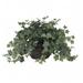 Nearly Natural Puff Ivy with Vase Silk Plant - Green - 18 in