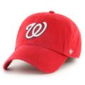 Men's '47 Red Washington Nationals Franchise Logo Fitted Hat