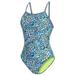 Dolfin Women's Uglies Very Berry V-2 Back One Piece Swimsuit Zig Zag