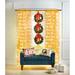 Wide Width Pre-Lit Rod-Pocket Curtain Panel by BrylaneHome in Gold (Size 54" W 63" L)