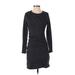 Banana Republic Casual Dress: Black Dresses - Women's Size Small Petite