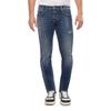 Stoffhose LE TEMPS DES CERISES "JEAN HOMME TRIOLET", Herren, Gr. 32, US-Größen, blau, 100% Baumwolle, Hosen, mit kleinen Used-Elementen