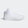 Sneaker ADIDAS SPORTSWEAR "HOOPS 3.0 MID LIFESTYLE BASKETBALL CLASSIC VINTAGE", Gr. 39, weiß (cloud weiß, cloud weiß, cloud weiß), Synthetik, Textil, sportlich, Schuhe