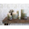 Light Verte Pillar Candles - Light Green Coloured Candles - Danish Candles - Extra Tall Large Chunky Candles - Light Church Candle - Green Candle (35cm x 10cm)