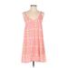 Kaeli Smith Casual Dress: Pink Dresses - Women's Size X-Small