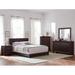 Winston Porter Candas Upholstered Standard 4 Piece Bedroom Set Upholstered in Brown | 46.25 H x 80.4 W x 85.85 D in | Wayfair