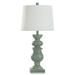 Ophelia & Co. Navasota Resin Table Lamp Resin/Linen in White | 30.25 H x 6.37 W x 6.37 D in | Wayfair B167D506B4984EEE9BD5D8658DD7F2F3