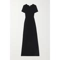 SAINT LAURENT - Wool-jersey Maxi Dress - Black