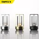 rechargeable crystal lamp bedside table bedroom led Touch table lamp Restaurant decoration