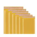 10 Pack Self-Sealing Golden Yellow Bubble Envelope Padded Mailing Envelope Logistics Express Packing