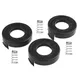 3Pcs Bump Cap Line Spool Cover Spare Parts For Black & Decker ST4500 682378-02 Strings Grass Trimmer