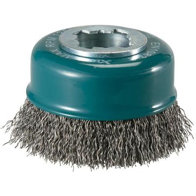 Topfbürste mit gewelltem Draht, 75 mm, x-lock Makita D-73396 Image