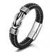 WQJNWEQ Valentines Day Decorations Ethnic Style Jewelry Stainless Steel Bracelet Men s Hand Woven Titanium Steel Bracelet