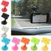 Anvazise Car Phone Holder 360 Degree Rotatable Navigation Long-lasting Suction Design Firm Car Phone Rack Cellphone Accessories Orange One Size