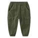 Godderr Toddler Boys Cargo Pants Kids Boys Sweatpants Toddler Baby Boys Casual Pants Spring Fall Cargo Pants for 2-7Y