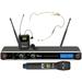 AVTronics 200 Channel 1 Handheld 1 Lapel Mic System and Rack Mount Ears- Professional-Grade Audio Performance and Versatility.